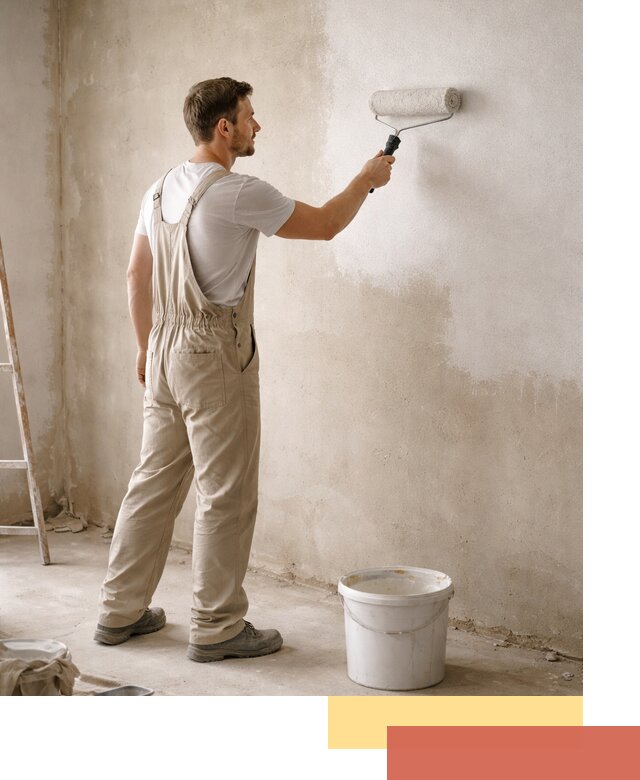 Грунтовка стен под отделку в Кизилюрте профессиональным раствором