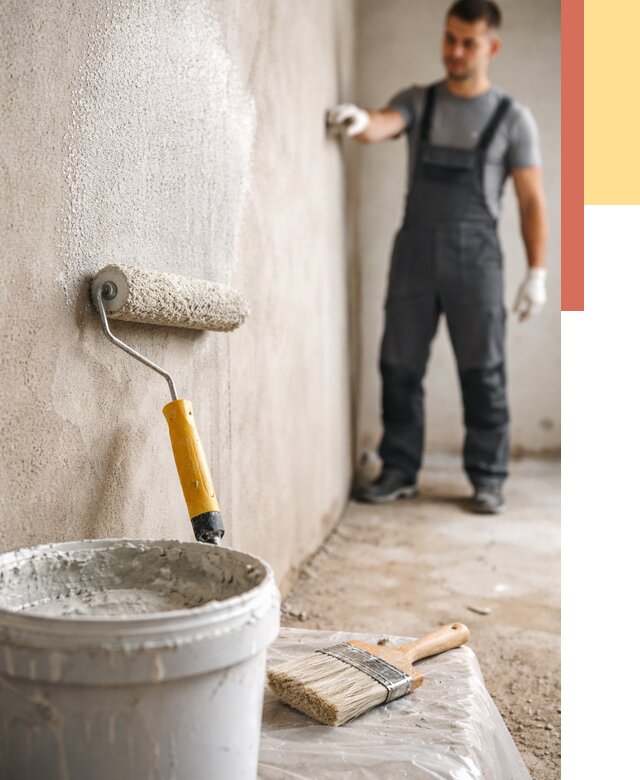 Нанесение бетоноконтакта на стены в Кизилюрте от 4337 руб. быстро и недорого | ОТДЕЛОЧНИК-Кзт