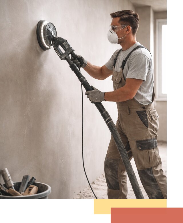 Профессиональная шлифовка стен в Кизилюрте быстро и качественно