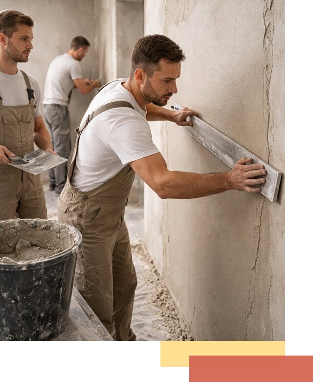 Штукатурка стен без маяков в Кизилюрте быстро и качественно