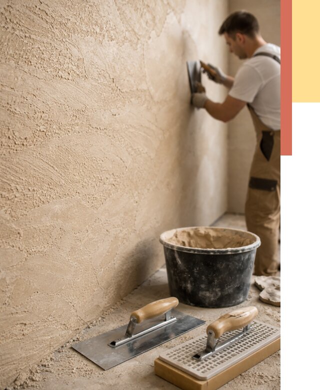 Декоративная штукатурка травертин в Кизилюрте от 1859 руб/м2 — качественно и недорого | ОТДЕЛОЧНИК-Кзт