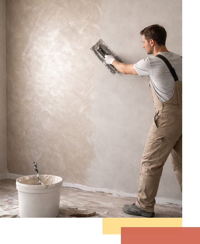 Декоративная штукатурка «Мокрый шелк» под ключ в Кизилюрте