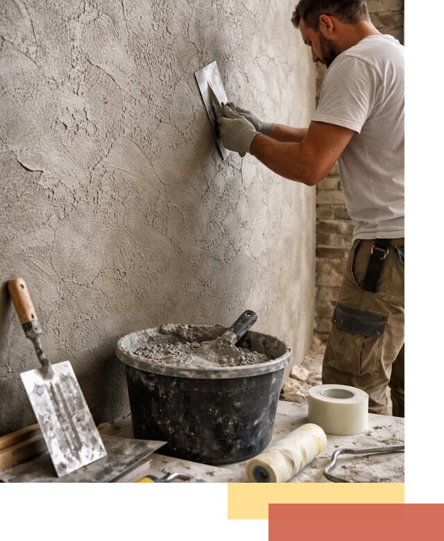 Декоративная штукатурка лофт в Кизилюрте — отделка стен и потолков