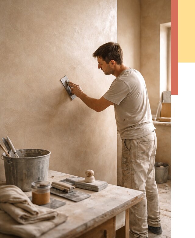 Марокканская штукатурка таделакт в Кизилюрте под ключ от 4337 руб. | ОТДЕЛОЧНИК-Кзт