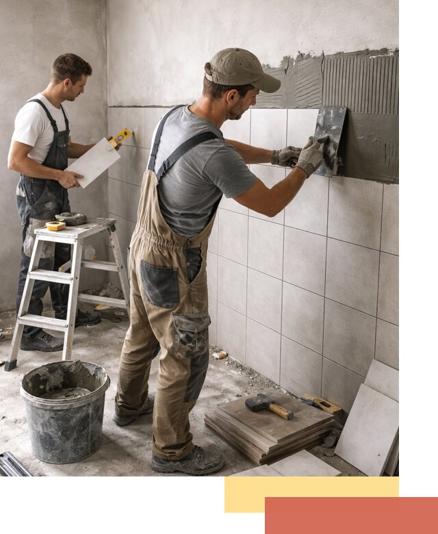 Укладка плитки на стены в Кизилюрте профессионально и надежно