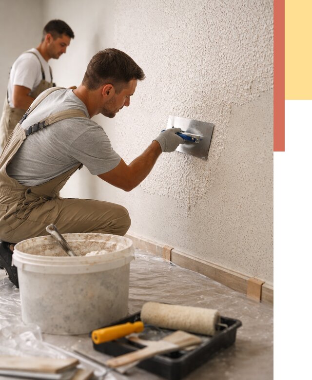 Нанесение жидких обоев в Кизилюрте от 7745 руб./м2 — быстро и недорого | ОТДЕЛОЧНИК-Кзт