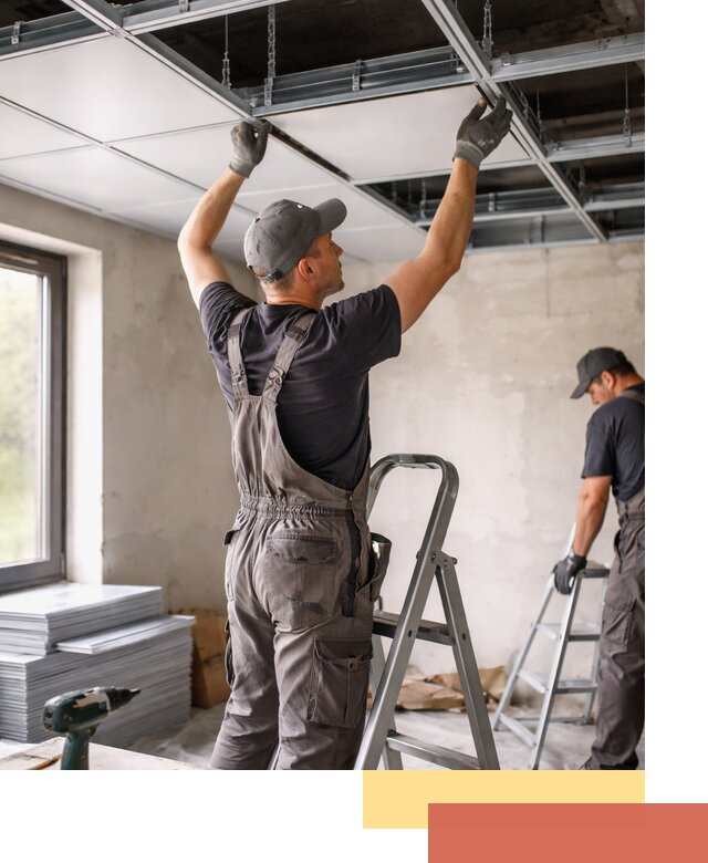 Монтаж кассетного потолка в Кизилюрте качественно и быстро