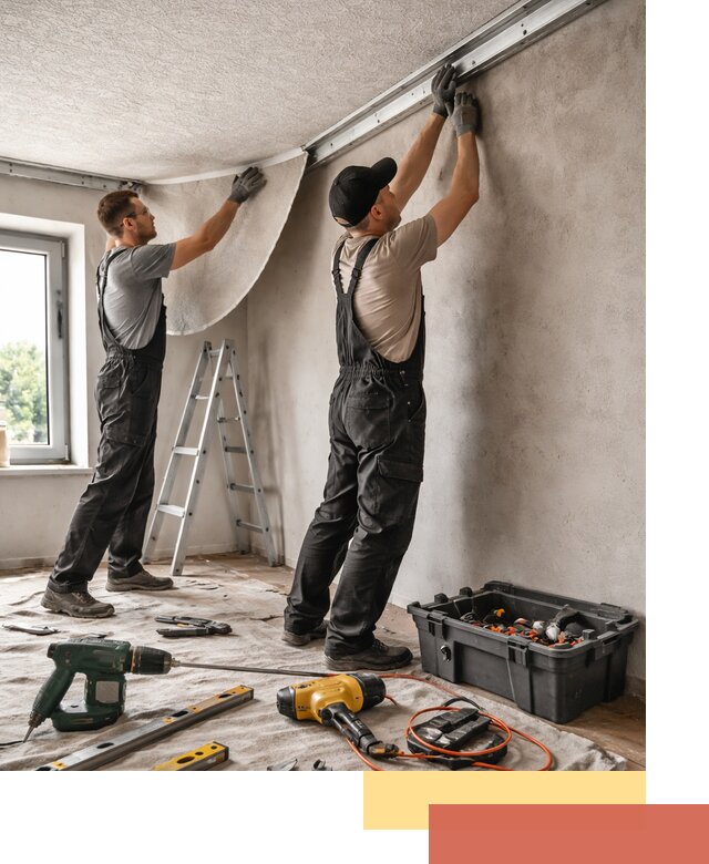 Монтаж фактурного натяжного потолка в Кизилюрте качественно и быстро