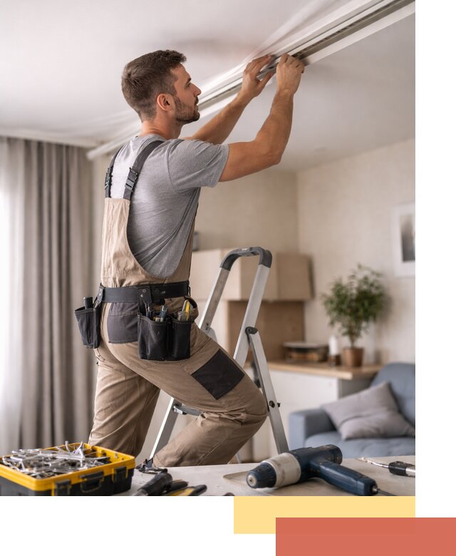 Ремонт натяжных потолков в Кизилюрте — качественно и оперативно