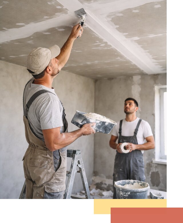 Обработка швов потолка ГКЛ в Кизилюрте: качественная заделка и шпатлевка