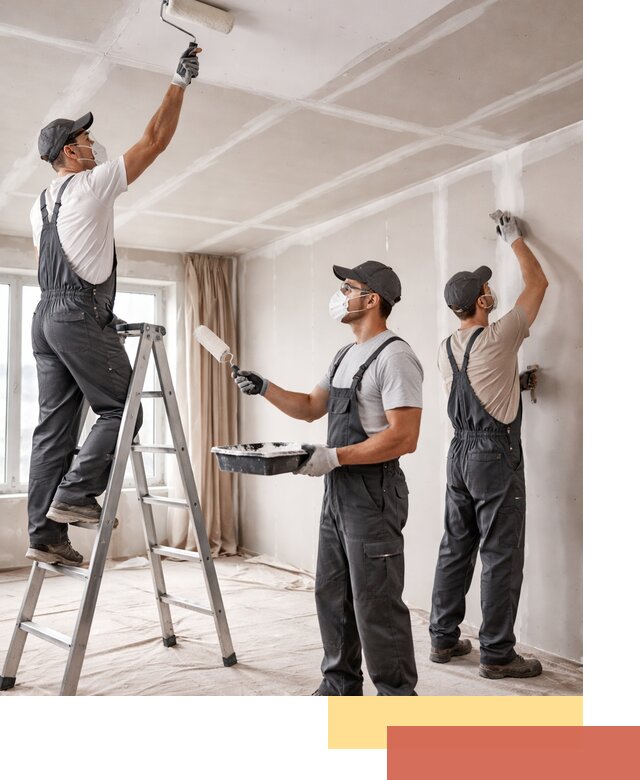 Покраска потолка из гипсокартона в Кизилюрте качественно и недорого