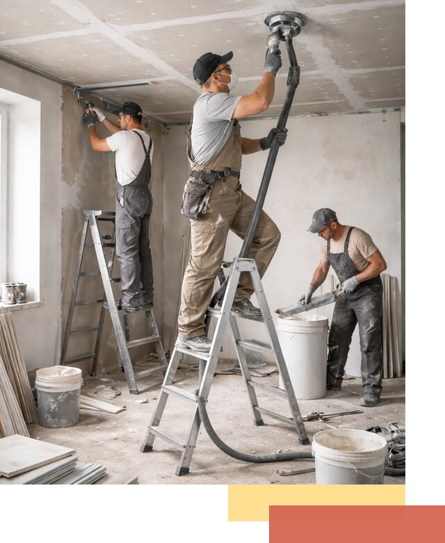 Ремонт потолка из гипсокартона в Кизилюрте: быстрый и качественный монтаж